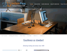 Tablet Screenshot of inter-face.co.uk